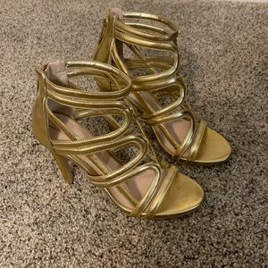 Gold Heels